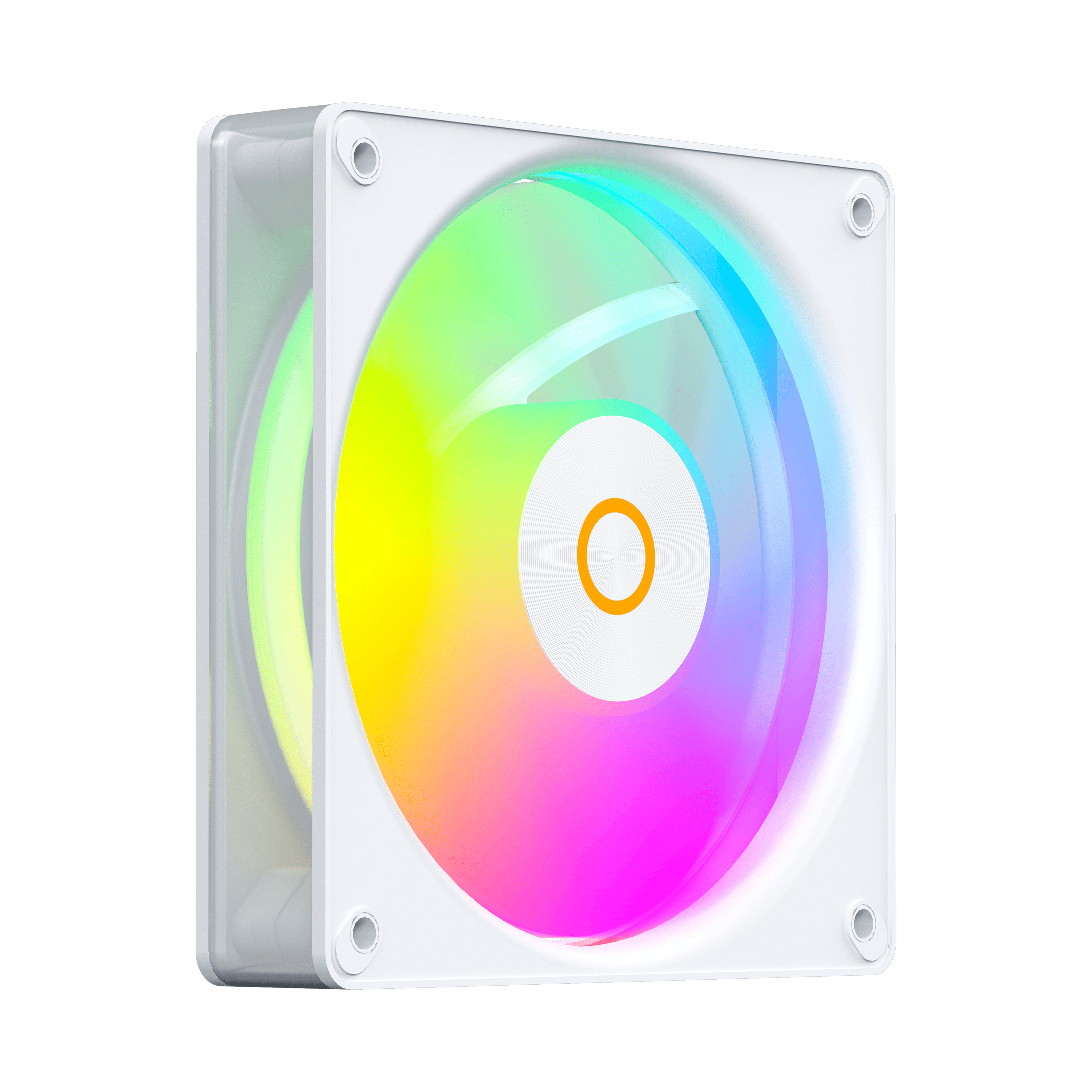 Вентилятор для корпуса Ocypus Gamma F12 Elite WH ARGB REVERSE BLADE [120 x 120 мм, 1800 об/мин, 56 CFM, 26 дБ, PWM]