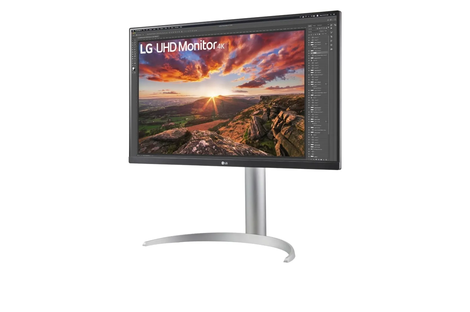 Монитор LG 27" UHD 4K IPS (27UP850K-W.ARUZ) [27", IPS, 3840x2160, 60 Гц, 5 мс, HDMI x2, DisplayPort, USB Type-C]