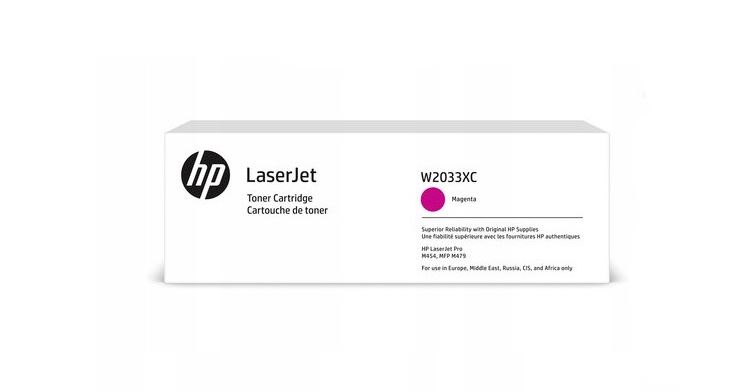 Картридж HP Europe 415X (W2033XC), оригинальный, пурпурный
