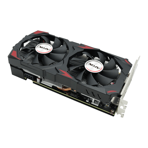 Видеокарта Afox Radeon RX 580 (AFRX580-8192D5H3-V3) [8 ГБ, GDDR5, 256 бит, HDMI, DisplayPort (2 шт)]