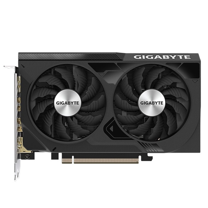 Видеокарта Gigabyte GeForce RTX 4060 WINDFORCE OC 8G (GV-N4060WF2OC-8GD) [8 ГБ, GDDR6, 128 бит, HDMI (2 шт), DisplayPort (2 шт)]