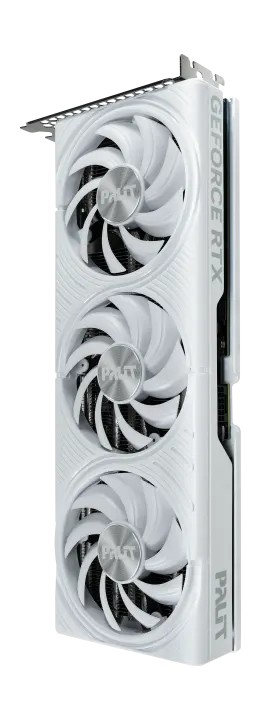Видеокарта Palit RTX5070 WHITE OC 12GB (NE75070U19K9-GB2050W) [12 ГБ, GDDR7, 192 бит, HDMI, DisplayPort (3 шт)]