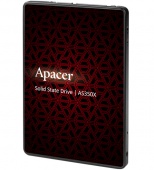 Твердотельный накопитель SSD Apacer Panther AS350X (AP512GAS350XR-1) [512 ГБ, 2.5" SATA III, чтение: 560 МБ/с, запись: 540 МБ/с, 3D V-NAND]