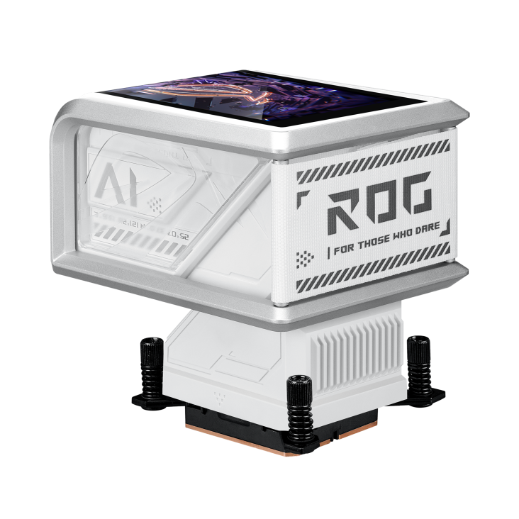 Система охлаждения Asus ROG Ryuo IV 360 ARGB White Edition [120 x 120 мм, 2000 об/мин, 30.7 дБ, 4 pin]