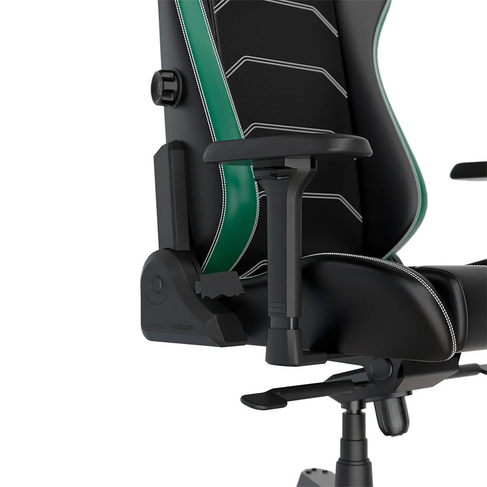 Игровое компьютерное кресло DXRacer Master (GC/XLMF23LTALTD/NE), черный / зеленый