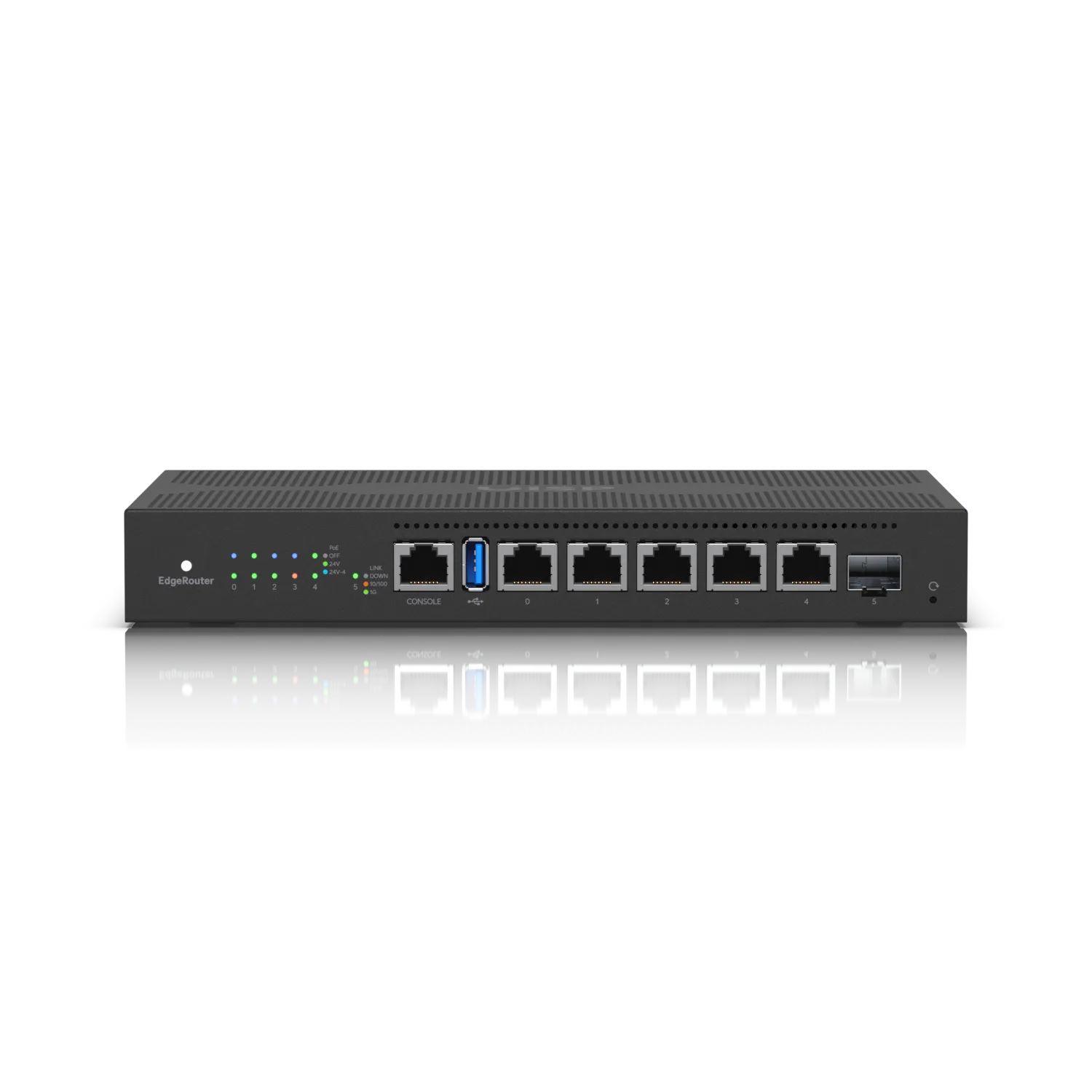 Маршрутизатор Ubiquiti EdgeRouter 6 PoE (ER-6P-EU) - купить в интернет-магазине Forcecom.kz Маршрутизатор Ubiquiti EdgeRouter 6 PoE (ER-6P-EU)
