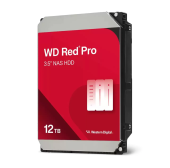 Жесткий диск Western Digital Red PRO (WD122KFBX) [12 ТБ, 3.5", SATA III, 7200 об./мин, кэш - 512 МБ, для сетевых накопителей (NAS)]
