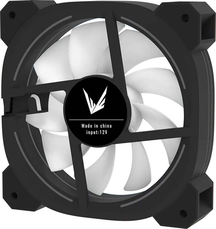 Вентилятор для корпуса Formula V Nulight 12BK ARPW [120 мм, 1500 об/мин, 45.03CFM, 25,34 дБ, PWM]