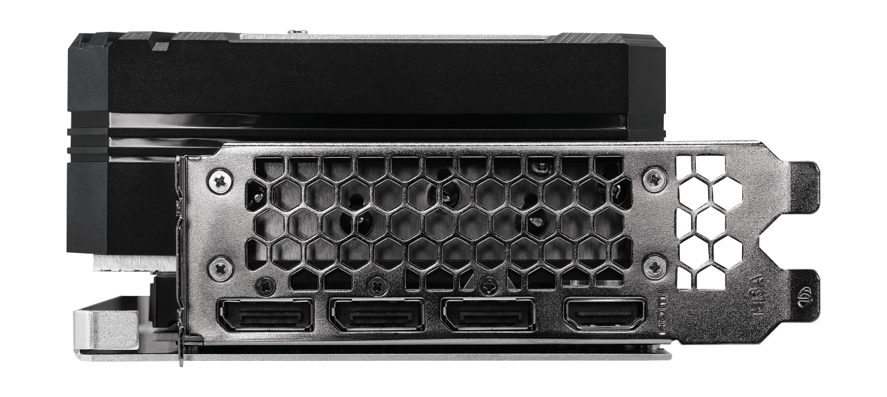 Видеокарта PALIT RTX4070Ti SUPER GAMINGPRO (NED47TS019T2-1043A) [16 ГБ, GDDR6X, 256 бит, 2340 МГц, HDMI, DisplayPort (3 шт)]