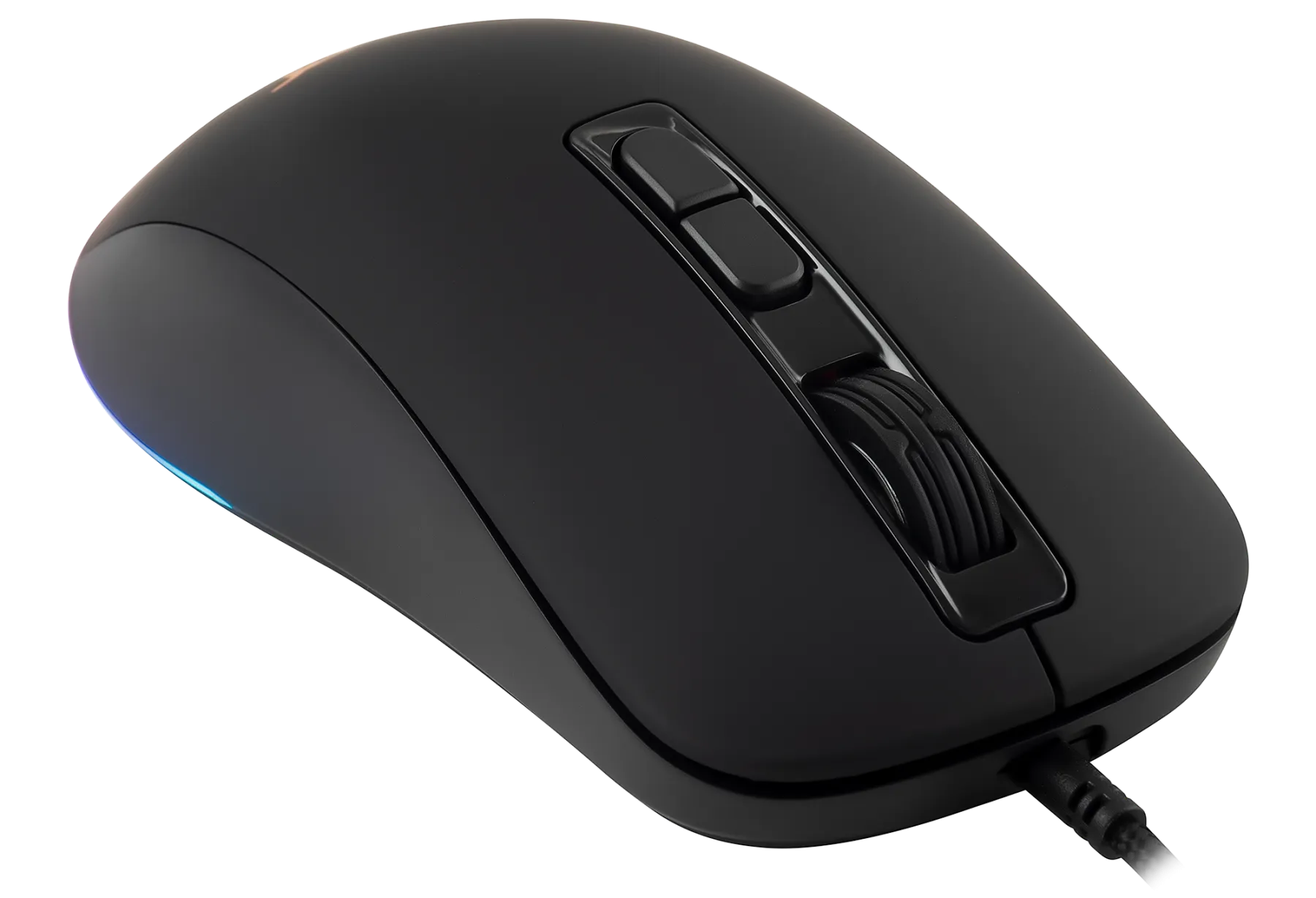 Мышь Acer OMW135 (ZL.MCEEE.019) [проводная, светодиодная, 6400 DPI, подсветка, черная]