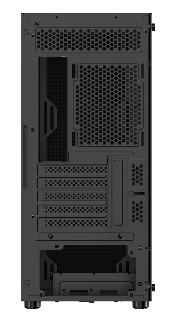 Корпус Ocypus Gamma C50 (Gamma-C50-BKG000XX-GL) [Mini Tower, черный]
