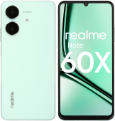 Смартфон Realme Note 60х RMX3938 [6,74, 64 ГБ, 3 ГБ, Зеленый]