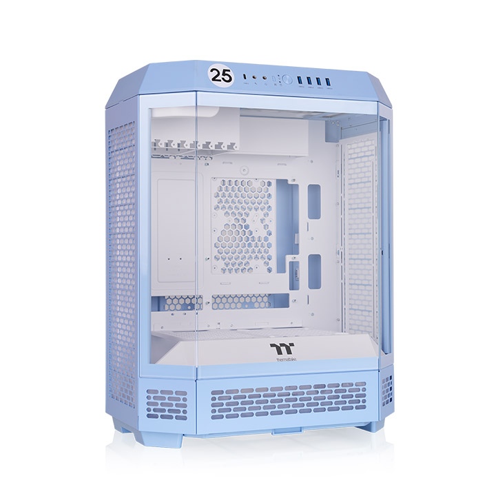 Корпус Thermaltake The Tower 600 Hydrangea Blue (CA-1Z1-00MFWN-00) [Midi Tower, 2x 140 мм, синий]