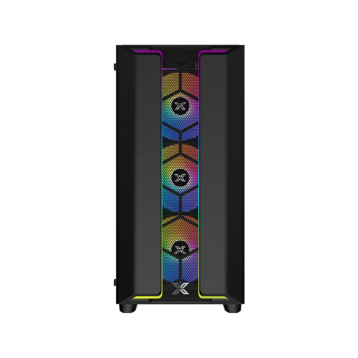 Корпус Xigmatek Gaming Y Pro (EN42249) [Midi Tower, 4x 120 мм ARGB, черный]