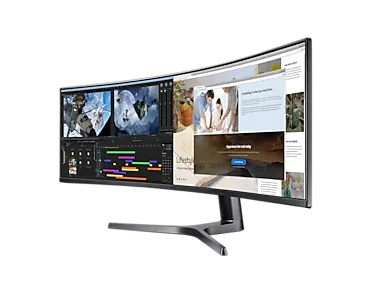 Монитор Samsung LC49RG90SSIXCI [49", VA, 5120x1440, 120 Гц, 4 мс, HDMI x2, DisplayPort]