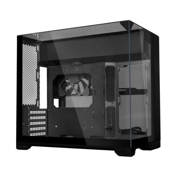 Корпус Lian Li O11 Vision-M Digital Black mATX/ITX БП ATX 2xUSB3.0 1xType-C G99.O11VMDX.00 Черный