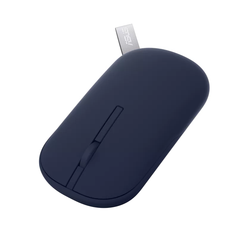 Мышь Asus Marshmallow Mouse MD100 Lite [беспроводная, светодиодная, 1600 DPI, синяя]