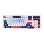 Клавиатура Attack Shark K98 [Механическая, беспроводная, клавиш - 100, подсветка, белая]