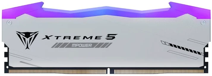 Комплект оперативной памяти Patriot Viper Xtreme 5 RGB MPOWER (PVXR532G60C30KM) [32 ГБ, DDR 5, 6000 МГц, 1.35 В, подсветка, KIT]