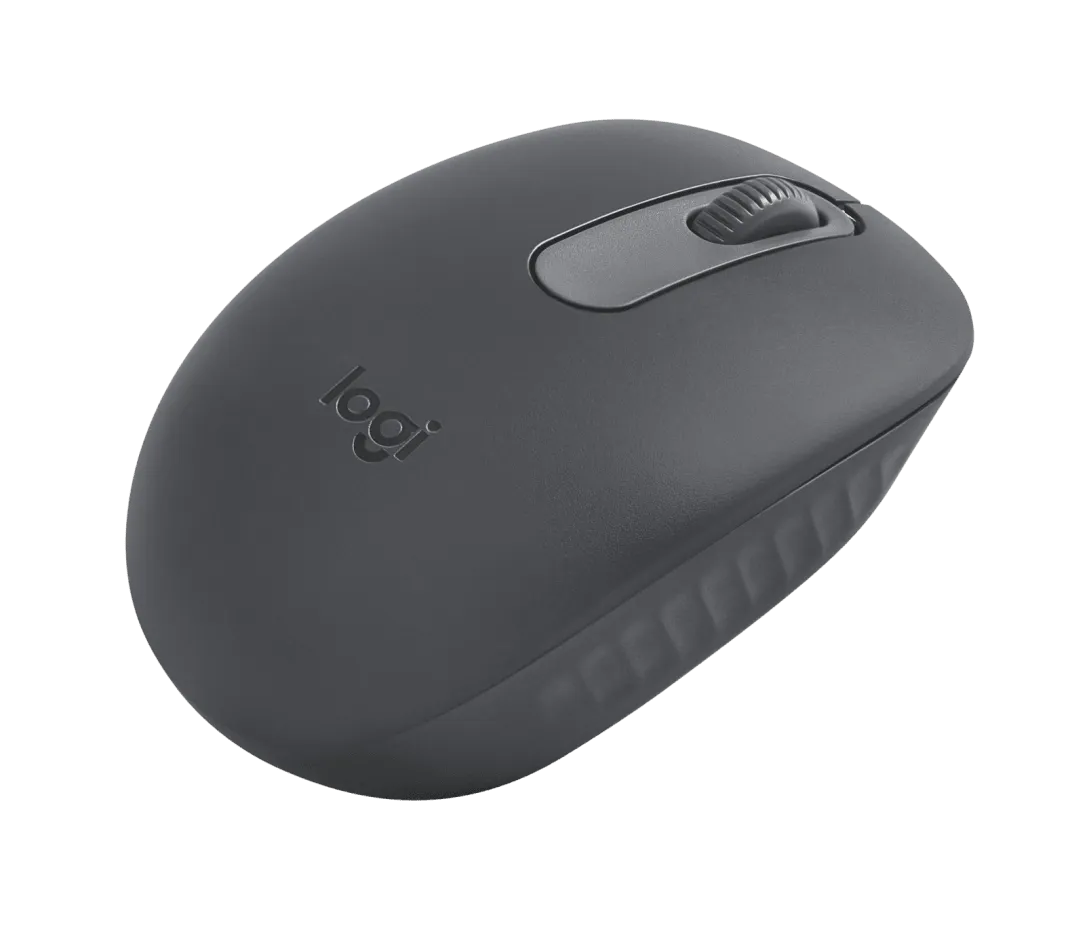 Мышь Logitech M196 (910-007459) [беспроводная, светодиодная, 1000 DPI, серый]