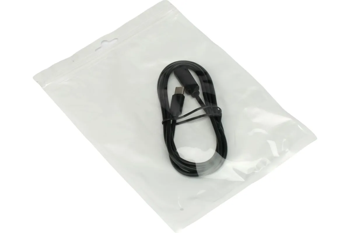 Кабель-удлинитель Cablexpert CCP-USB2-CMCF-1M, Type-C(М)/Type-C(F), USB 2.0, 1м, черный