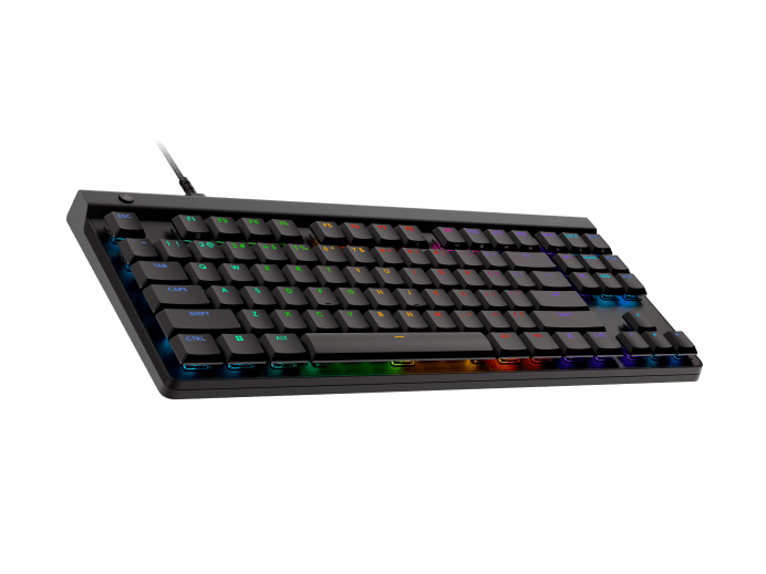 Клавиатура Logitech G515 TKL (920-012872) [механическая, проводная, RGB подсветка, Tactile, черная]