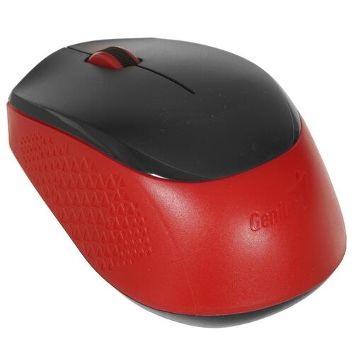 Беспроводная оптическая мышь Genius NX-8000S, красная [беспроводная, светодиодная, 1200 DPI]
