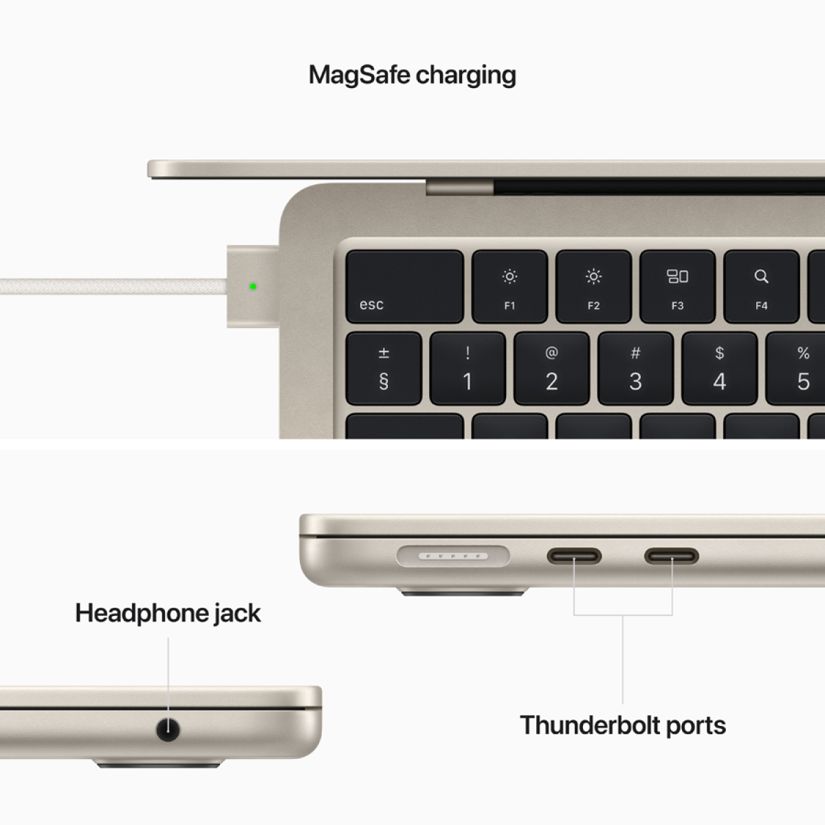 Ноутбук Apple 13-inch MacBook Air (MC7W4RU/A) [13.6", Apple M2, 16 ГБ ОЗУ, 256 ГБ SSD, MacOS]