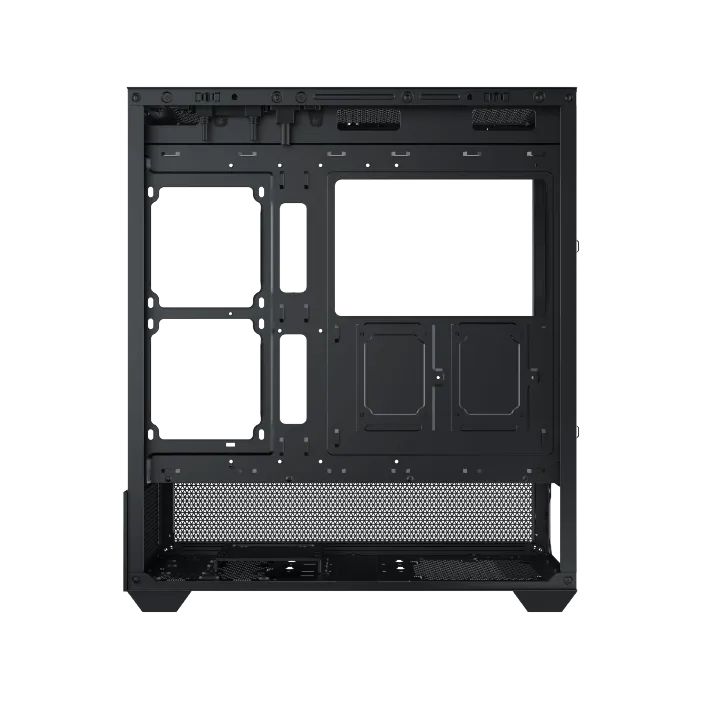 Корпус Xigmatek Alphard (EN43802) [Midi Tower, Без вентиляторов, черный]