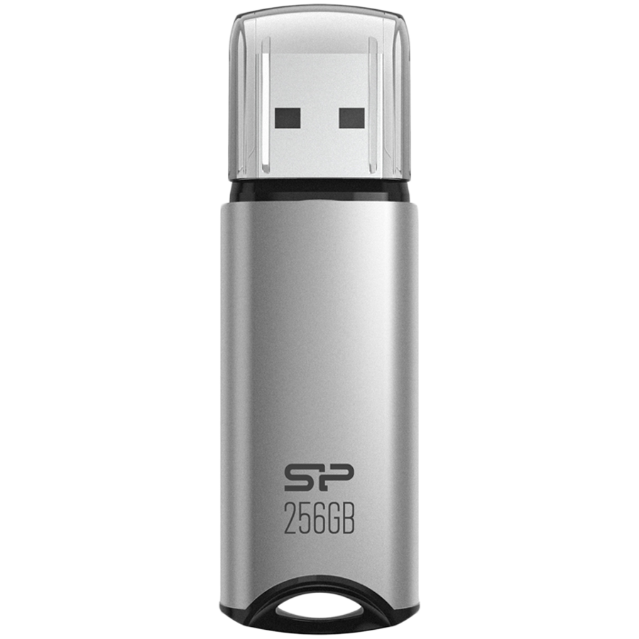 USB Флеш Silicon Power Marvel - M02 256ГБ (SP256GBUF3M02V1S) USB 3.2 Gen 1, Серебристый 