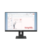 Монитор Lenovo ThinkVision E24-40 (64BAMAT1EU) [23.8", IPS, 1920x1080, 100 Гц, 4 мс, HDMI, DisplayPort, VGA (D-Sub)]