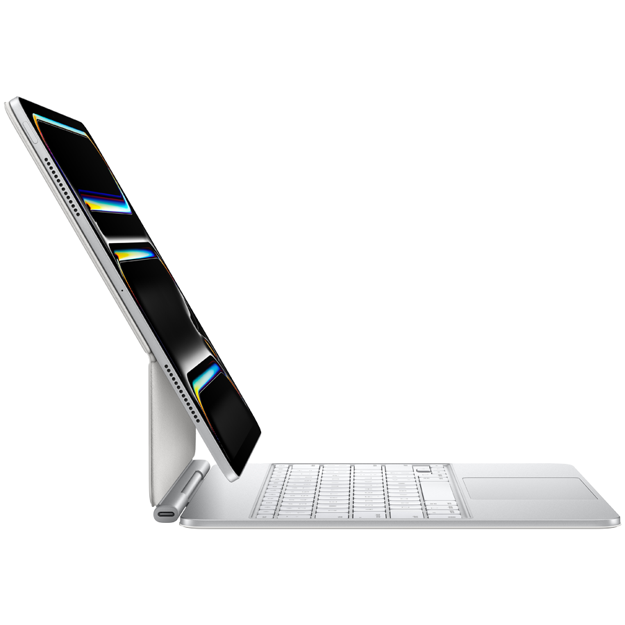 Клавиатура Apple Magic Keyboard for iPad Pro 13‑inch (M4,M5) (MWR43RS/A) Русская раскладка, Белый, Model A2974