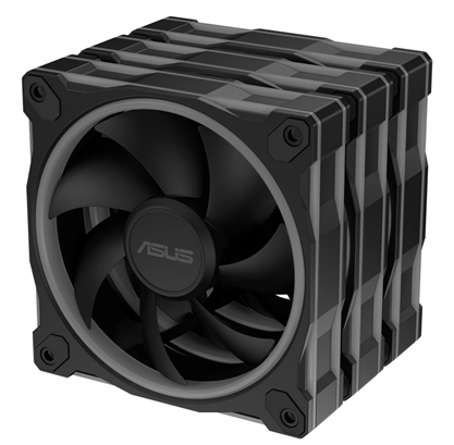 Комплект вентиляторов для корпуса Asus PRIME MR120 FAN ARGB BLACK [120 мм, 1600 об/мин, 58 CFM, 23 dB, PWM]