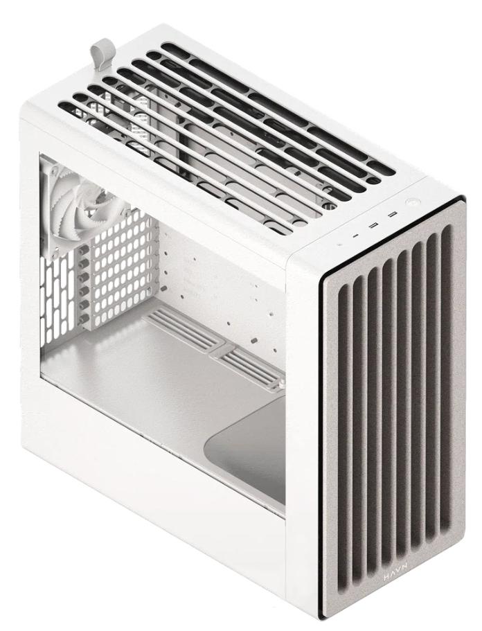 Корпус HAVN BF 360 Flow (HVN-CA-BF360-03) [Midi Tower, 2 x 180/1 x 140 мм, белый]