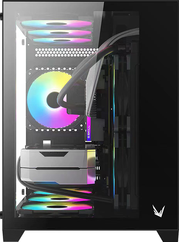 Корпус Formula V Crystal Z5 [Mini Tower, черный] 