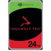 Жесткий диск Seagate Seagate IronWolf PRO (ST24000NT002) [24 ТБ, 3.5", SATA III, 7200 об./мин, кэш - 512 МБ, для сетевых накопителей (NAS)]