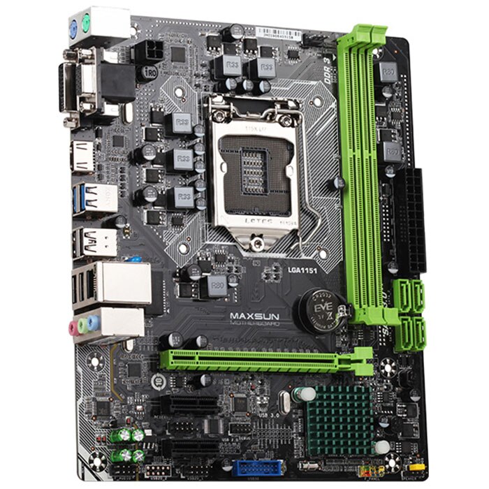 Материнская плата Maxsun MS-EARTHSHAKER H311M-666 [LGA 1151, H310, 2xDDR 3, 1xPCI-E x16, Micro-ATX] - купить по цене 20 880 тг. в интернет-магазине Forcecom.kz