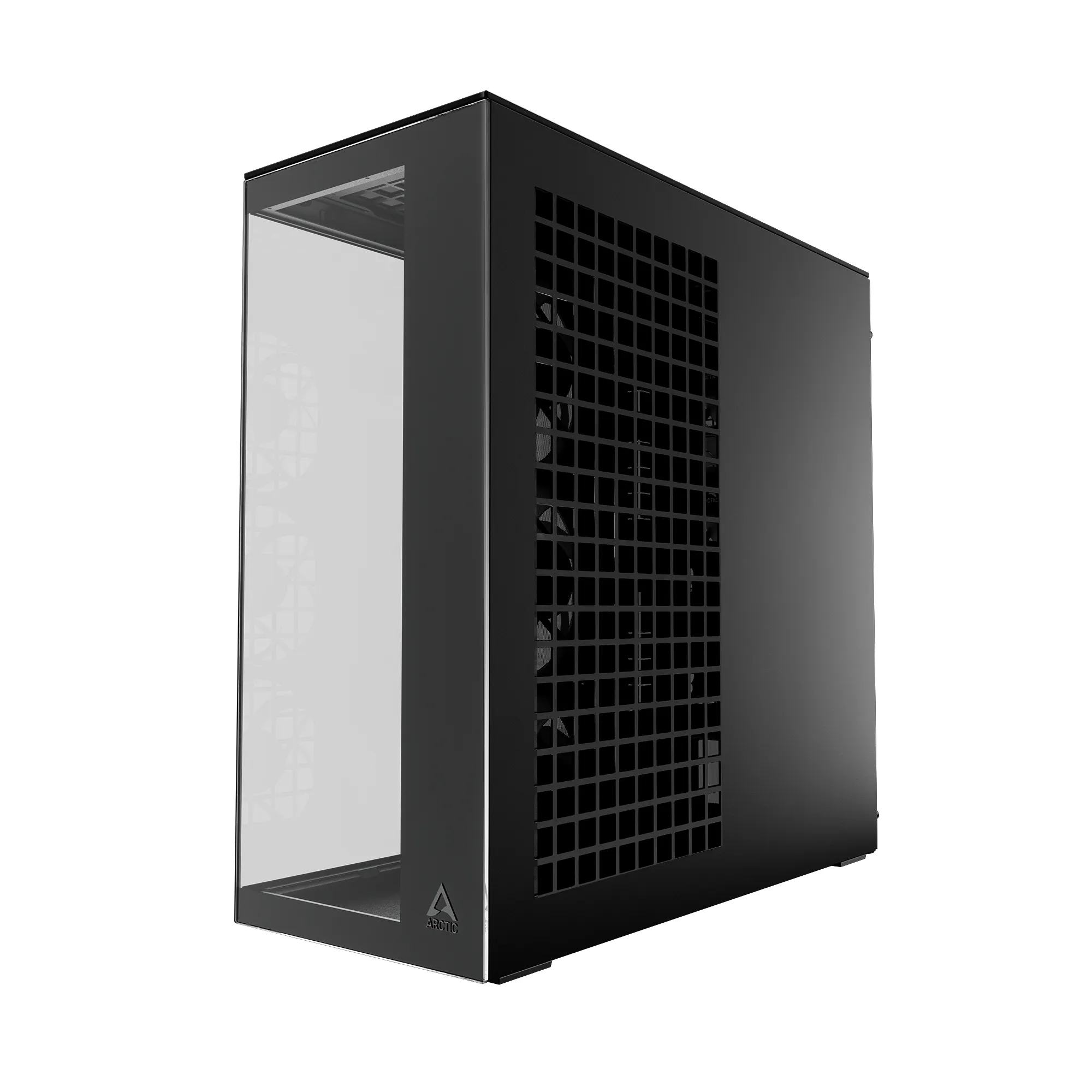 Корпус Arctic Xtender Black(Clear Glass) (ACPCC00023A) [Full Tower, 2×120 мм + 3×140 мм A-RGB, Черный]