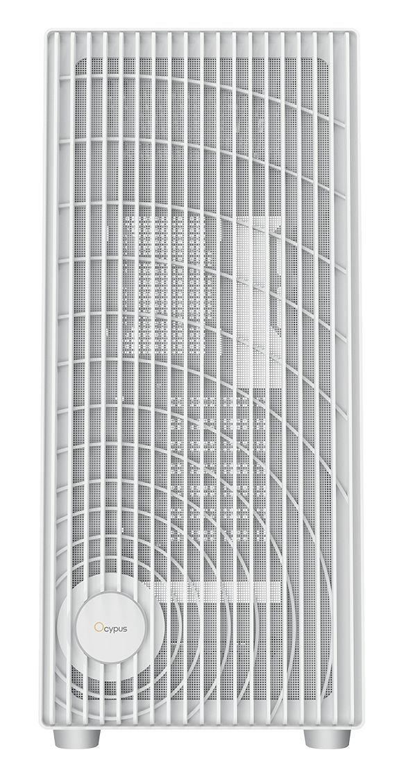 Корпус Ocypus Gamma C70 (Gamma-C70-WHG000XX-GL) [Midi Tower, белый]
