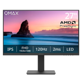 Монитор QMax 27UM50HDMP [27", IPS, 1920x1080, 120Гц, 2 мс, HDMI, DisplayPort, VGA (D-Sub)]
