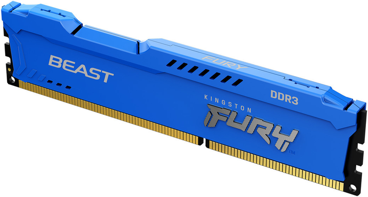 Оперативная память Kingston FURY Beast (KF316C10B/4) [4 ГБ, DDR 3, 1600 МГц, 1.5 В]