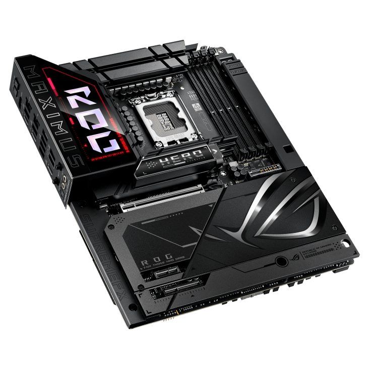 Материнская плата ASUS ROG MAXIMUS Z890 HERO BTF, LGA1851 4xDDR5 4xSATA 6xM.2 HDMI USB-C ATX