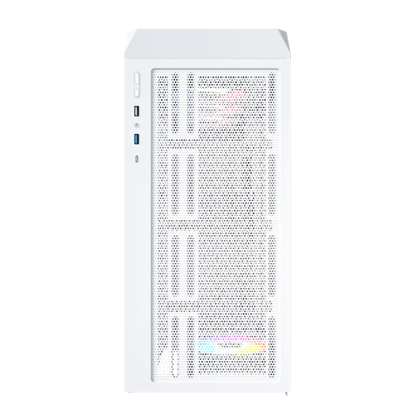 Корпус Montech X5 (W) [Midi Tower, 3 × 140 мм, 1 × 120 мм, Белый]