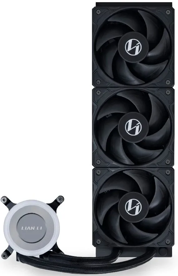 Система охлаждения Lian Li GALAHAD II LITE 360 PERFORMANCE BLACK [120 мм, 2500 об/мин, 29.8 дБ, 4 pin]