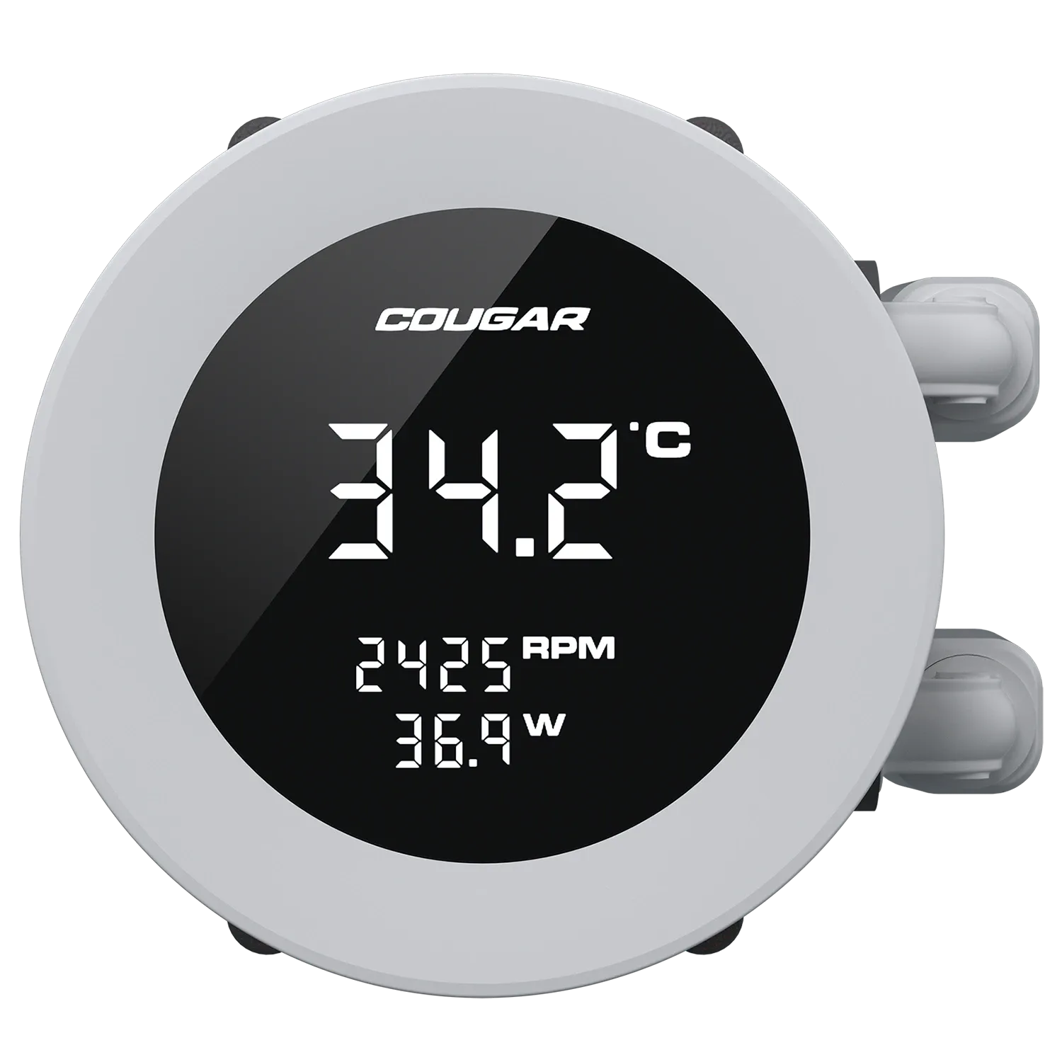 Система охлаждения Cougar Poseidon Vistek ARGB 360 WH [120 мм, 2500 об/мин, 38 dB(A), 4 pin]