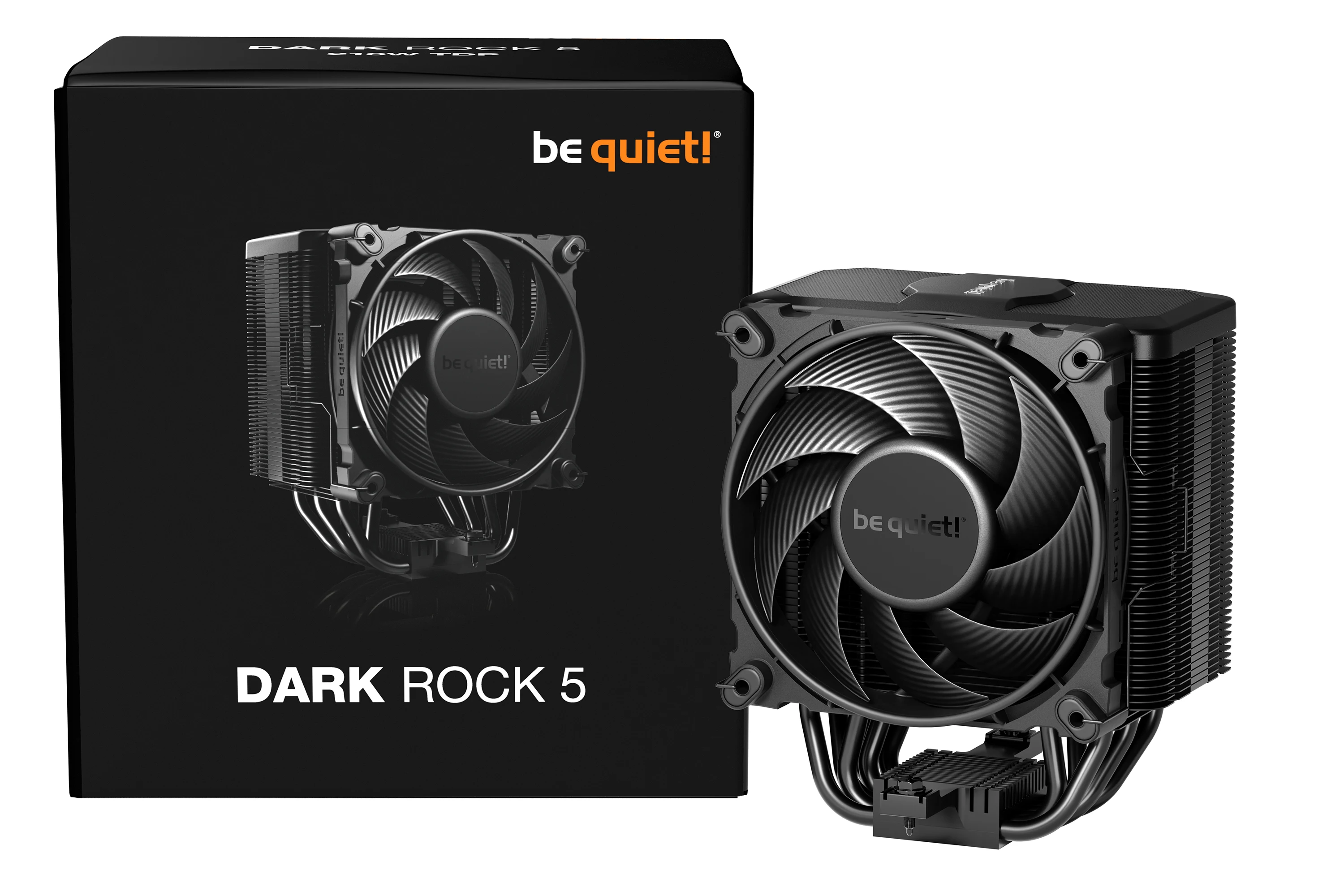 Система охлаждения Be quiet! Dark Rock 5 [120 x 120 x 25 мм, 2100 об/мин, 29.7 дБ, 4 pin]