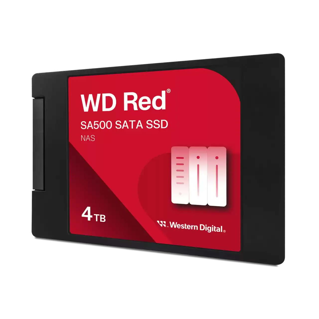 SSD-накопитель Western Digital Red SA500 NAS (WDS400T2R0A) [4 ТБ, 2.5", SATA III, 560/530 МБ/с, 3D V-NAND]