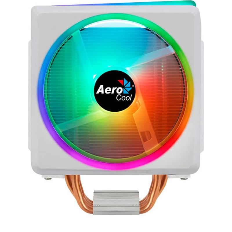 Система охлаждения AeroCool Cylon 4F WH ARGB PWM 4P [120 мм, 1800 об/мин, 26 дБ, 4 pin]