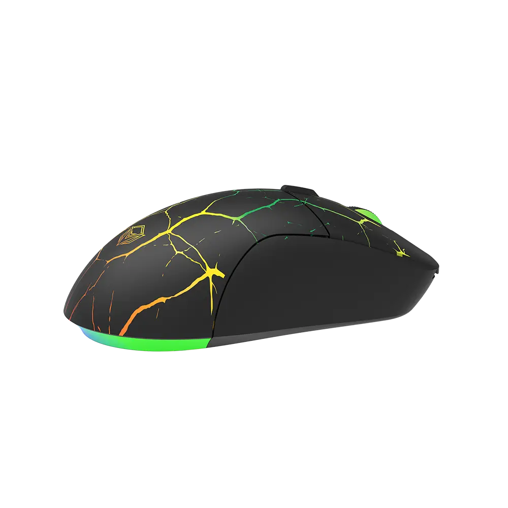 Мышь MeeTion M930 V23 [проводная, светодиодная, 3200 DPI, подсветка, черная]