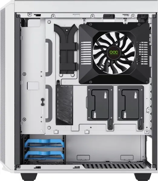 Корпус GameMax Precision 2 White (1128-8008R0013) [Midi Tower, 1 х 120 мм, белый]